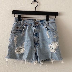VINTAGE Denim Haven High Waist Levi’s Jean Shorts